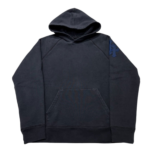 Chrome Hearts Blue Triple Cross Patch Paper Jam Hoodie 帽T