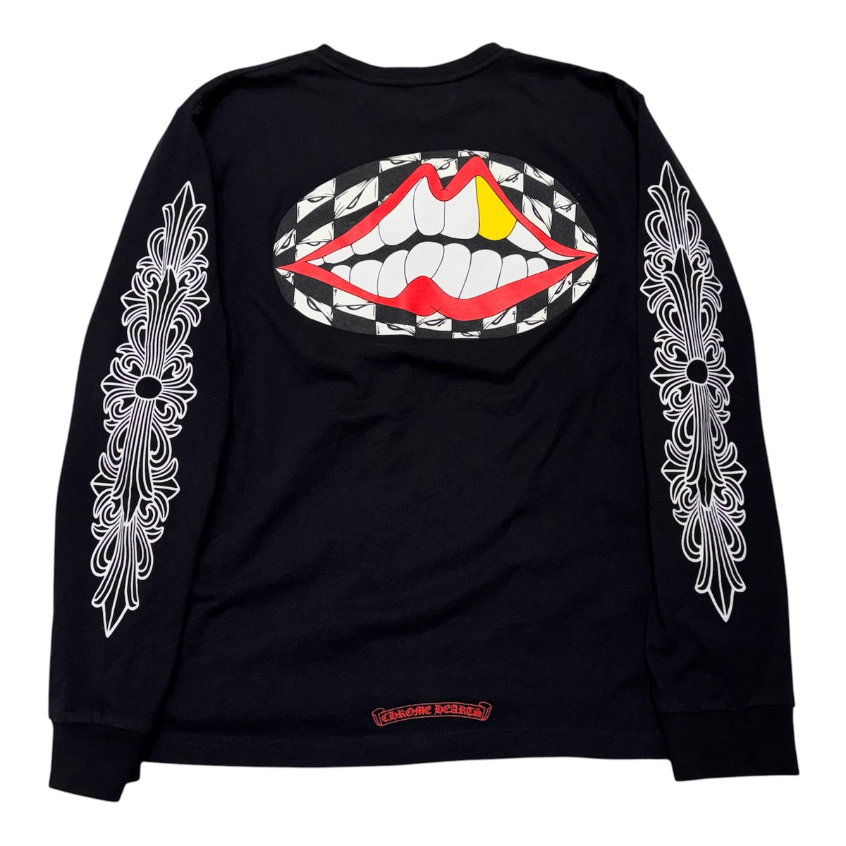 Chrome Hearts Matty Boy Flower Chomper L/S 長T