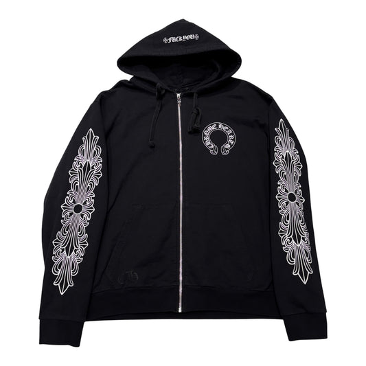 Chrome Hearts Horseshoe FK Logo Zip Hoodie 拉鍊外套