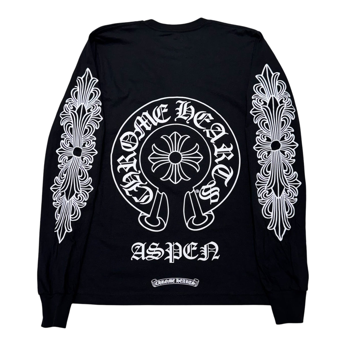 Chrome Hearts Aspen Horseshoe Floral Long Sleeve 長T